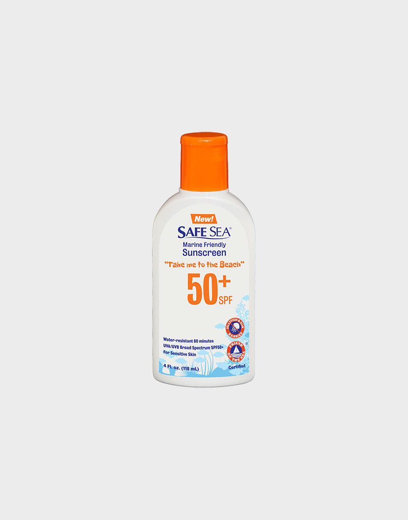 Safe Sea SPF50+ 4oz (Anti-Jellyfish and Sunscreen)