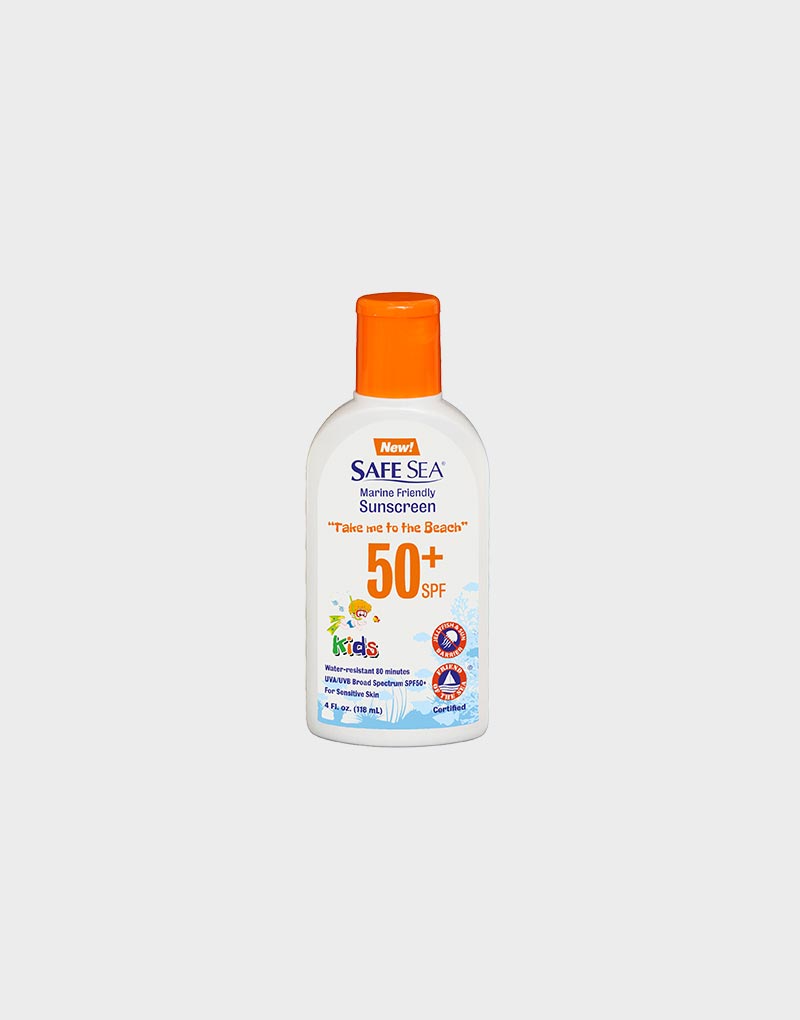 Safe Sea SPF50+ Kids 4oz (Anti-Jellyfish and Sunscreen)